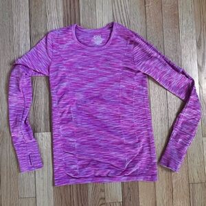 Girls Pink Athleta Girls Athletic Top thumb holes long sleeve size M